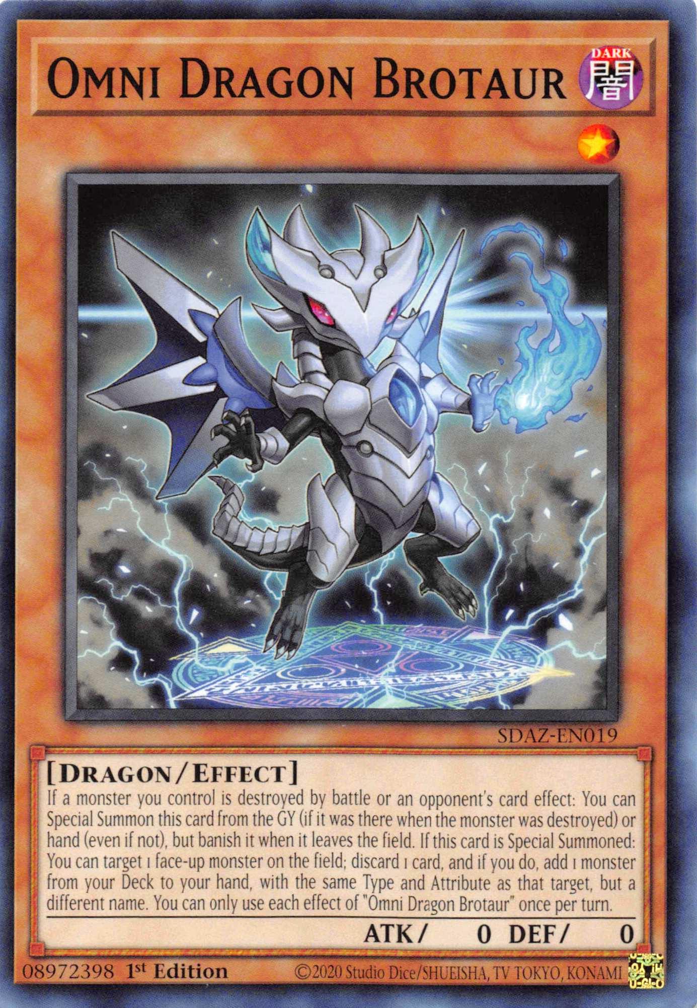 Omni Dragon Brotaur [SDAZ-EN019] Common - Josh's Cards