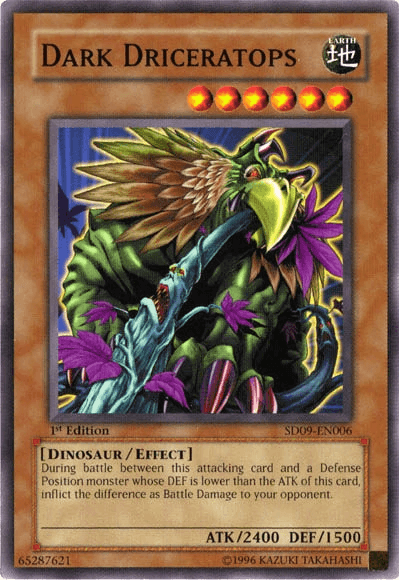 Dark Driceratops [SD09-EN006] Common - Josh's Cards