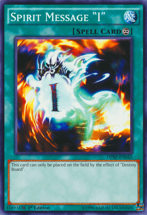 Spirit Message "I" [DPRP-EN042] Common - Josh's Cards