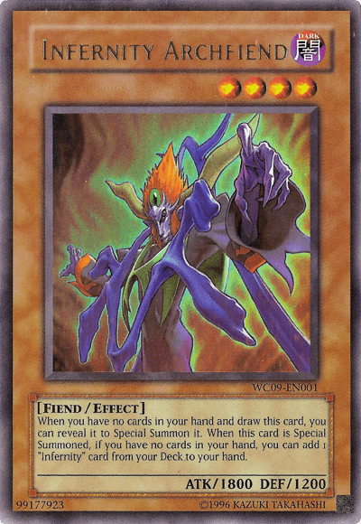 Infernity Archfiend [WC09-EN001] Ultra Rare - Josh's Cards