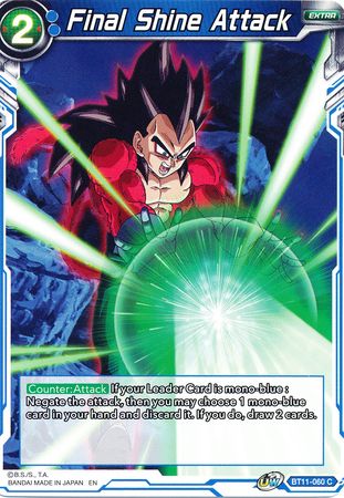 Final Shine Attack (BT11-060) [Vermilion Bloodline] Parallel Foil