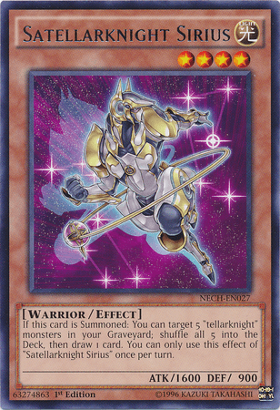 Satellarknight Sirius [NECH-EN027] Rare - Josh's Cards