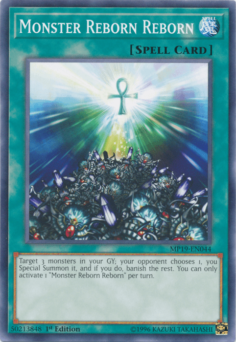 Monster Reborn Reborn [MP19-EN044] Common - Josh's Cards