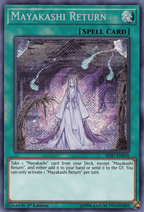 Mayakashi Return [HISU-EN038] Secret Rare - Josh's Cards