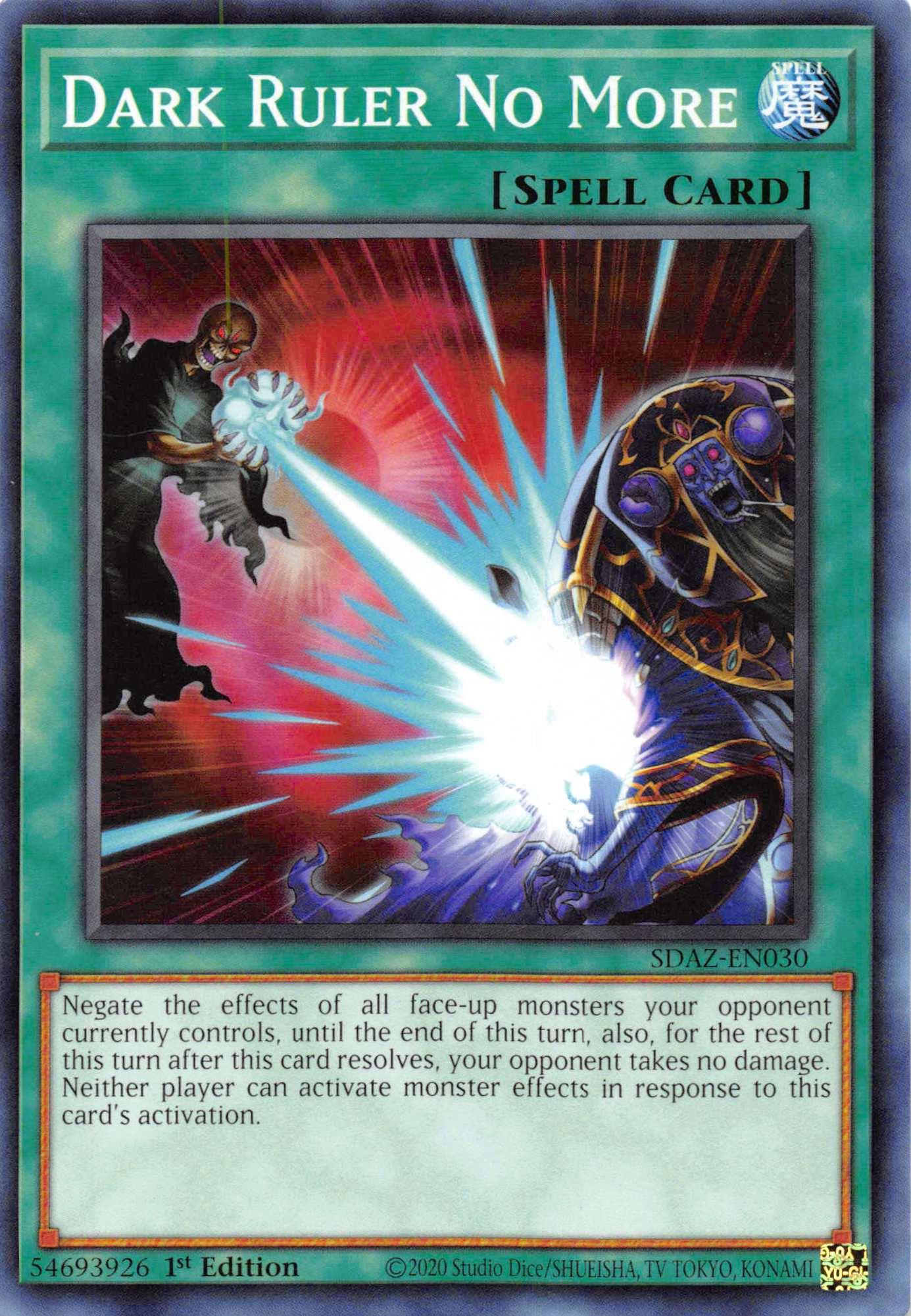 Dark Ruler No More [SDAZ-EN030] Common - Josh's Cards