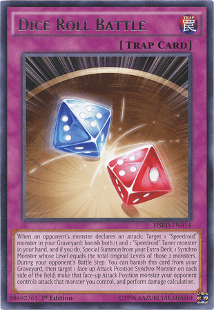 Dice Roll Battle [HSRD-EN014] Rare - Josh's Cards
