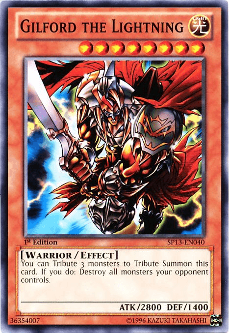 Gilford the Lightning [SP13-EN040] Common - Josh's Cards