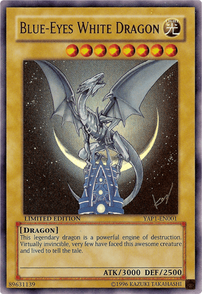 Blue-Eyes White Dragon [YAP1-EN001] Ultra Rare - Josh's Cards