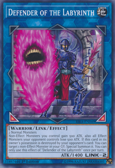 Defender of the Labyrinth [RIRA-EN049] Common - Josh's Cards