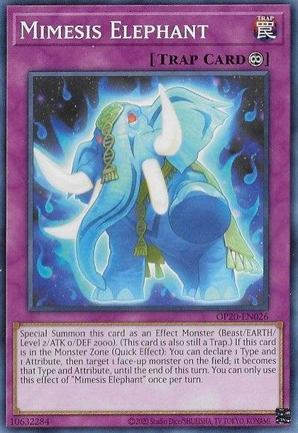 Mimesis Elephant [OP20-EN026] Common - Josh's Cards