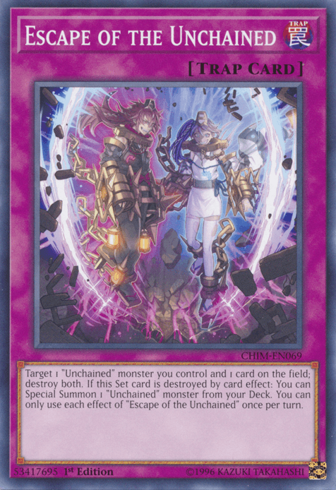 Escape of the Unchained [CHIM-EN069] Common - Josh's Cards
