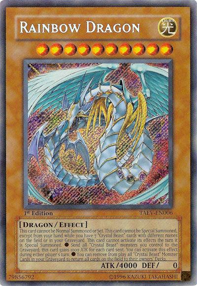 Rainbow Dragon [TAEV-EN006] Secret Rare - Josh's Cards