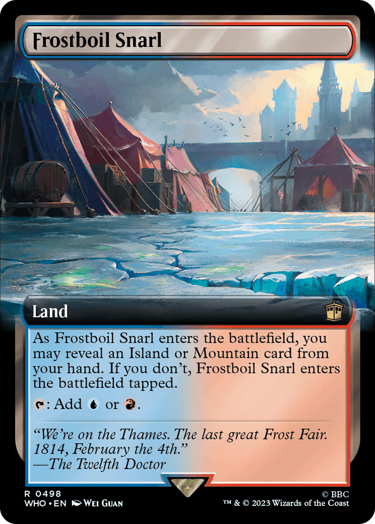 Frostboil Snarl (WHO-498) - Doctor Who: (Extended Art) Foil