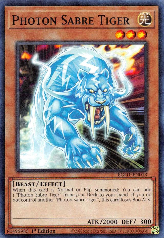 Photon Sabre Tiger [EGO1-EN013] Common - Josh's Cards