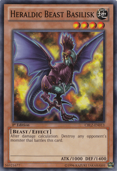 Heraldic Beast Basilisk [CBLZ-EN013] Common - Josh's Cards