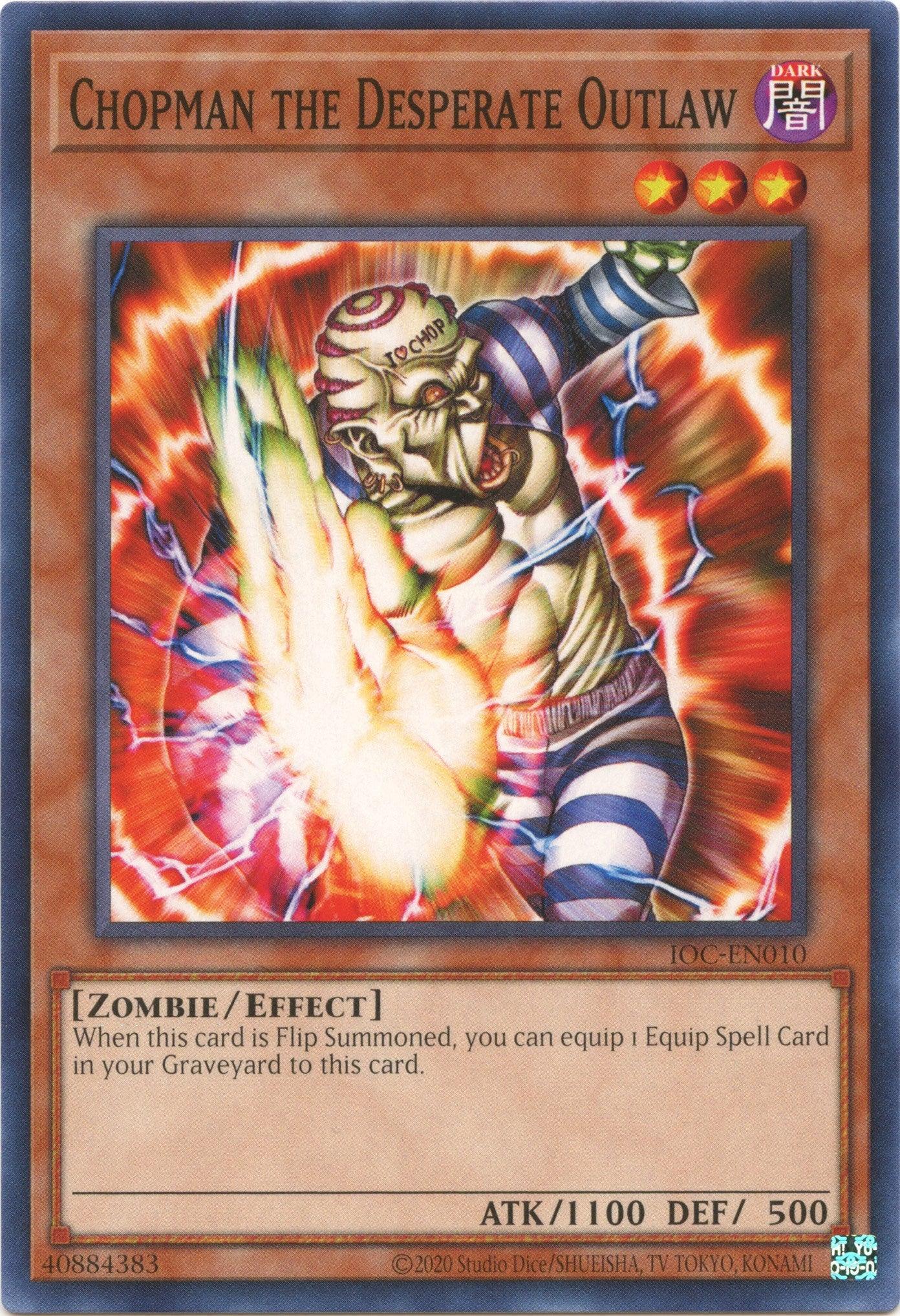 Chopman the Desperate Outlaw (25th Anniversary) [IOC-EN010] Common - Josh's Cards
