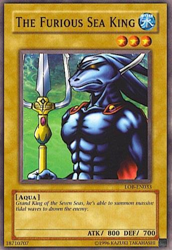 The Furious Sea King [LOB-EN033] Common - Josh's Cards