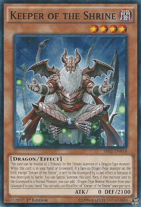 Keeper of the Shrine [SR02-EN018] Common - Josh's Cards