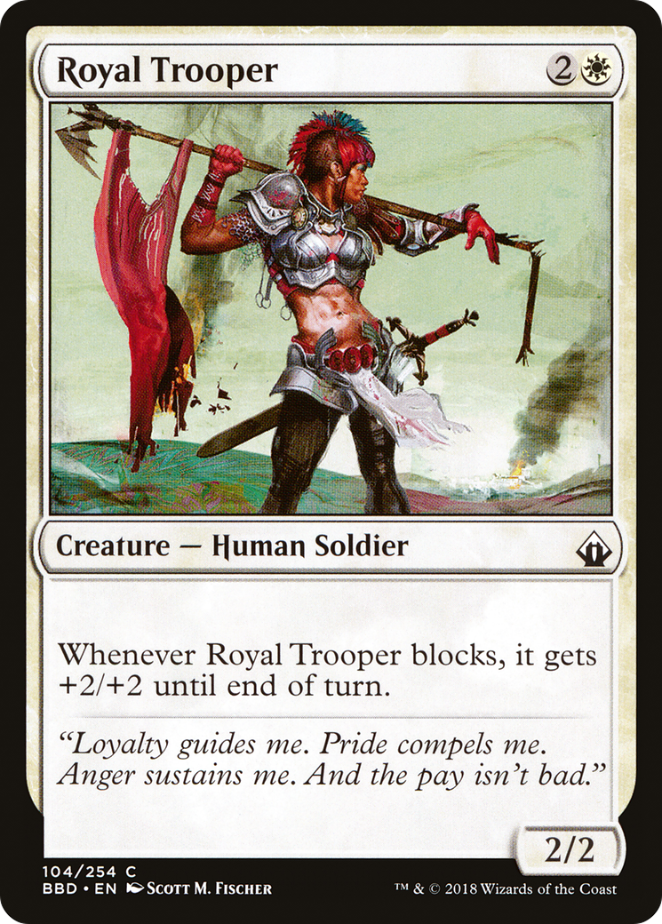 Royal Trooper (BBD-104) - Battlebond
