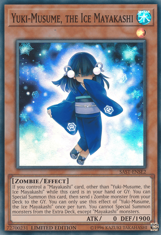 Yuki-Musume, the Ice Mayakashi [SAST-ENSE2] Super Rare - Josh's Cards