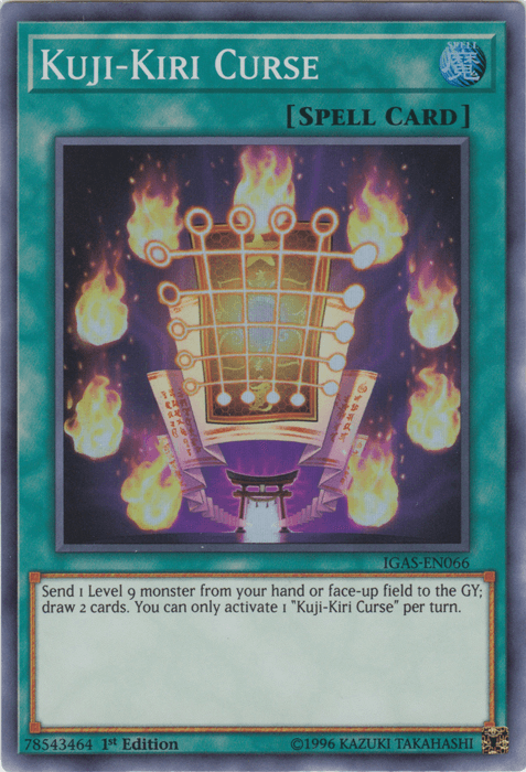Kuji-Kiri Curse [IGAS-EN066] Super Rare - Josh's Cards