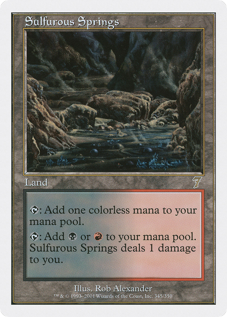 Sulfurous Springs [Seventh Edition] Foil