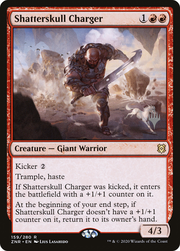 Shatterskull Charger (PPZNR-159P) - Zendikar Rising Promos