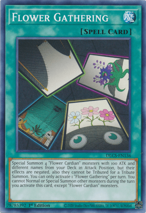 Flower Gathering [DLCS-EN136] Common - Josh's Cards