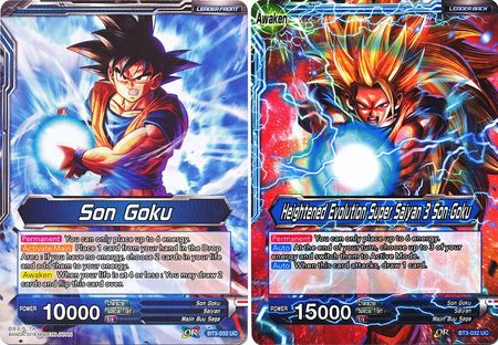 Son Goku // Heightened Evolution Super Saiyan 3 Son Goku (BT3-032) [Cross Worlds] Parallel Foil
