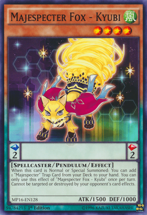 Majespecter Fox - Kyubi [MP16-EN128] Common - Josh's Cards