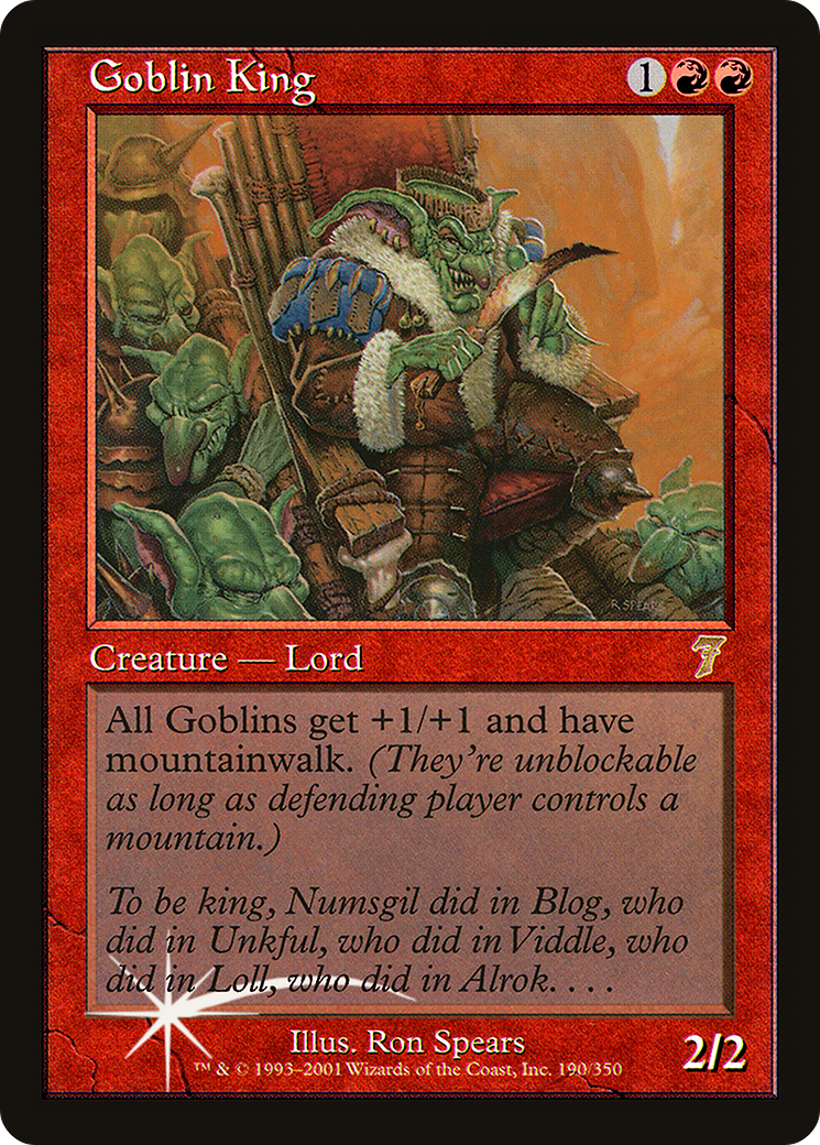 Goblin King [Seventh Edition] Foil
