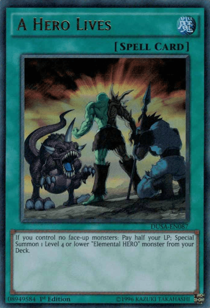 A Hero Lives [DUSA-EN087] Ultra Rare - Josh's Cards