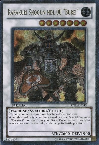 Karakuri Shogun mdl 00 "Burei" [STBL-EN043] Ultimate Rare - Josh's Cards
