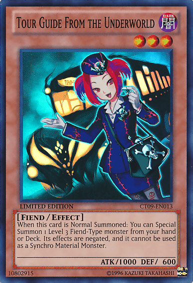 Tour Guide From the Underworld [CT09-EN013] Super Rare - Josh's Cards