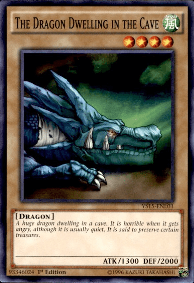 The Dragon Dwelling in the Cave [YS15-ENL03] Common - Josh's Cards