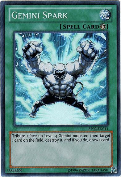 Gemini Spark [AP02-EN011] Super Rare - Josh's Cards