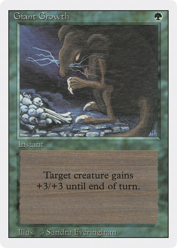 Giant Growth (3ED-199) - Revised Edition