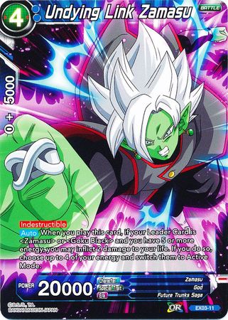 Undying Link Zamasu (EX03-11) [Ultimate Box] Parallel Foil