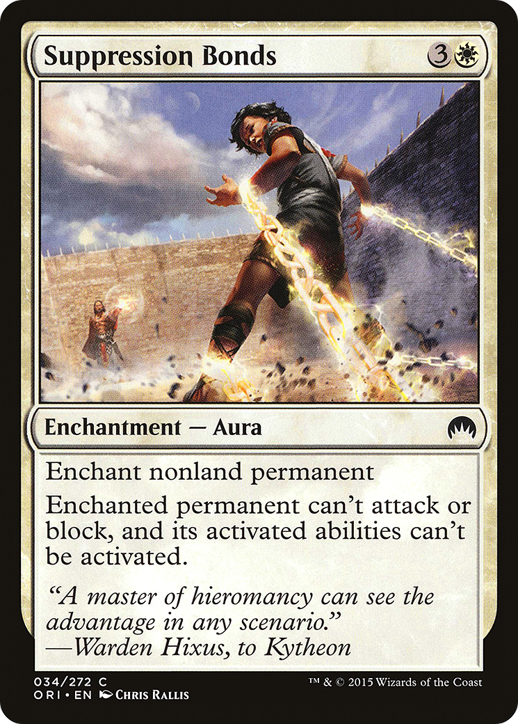 Suppression Bonds (ORI-034) - Magic Origins