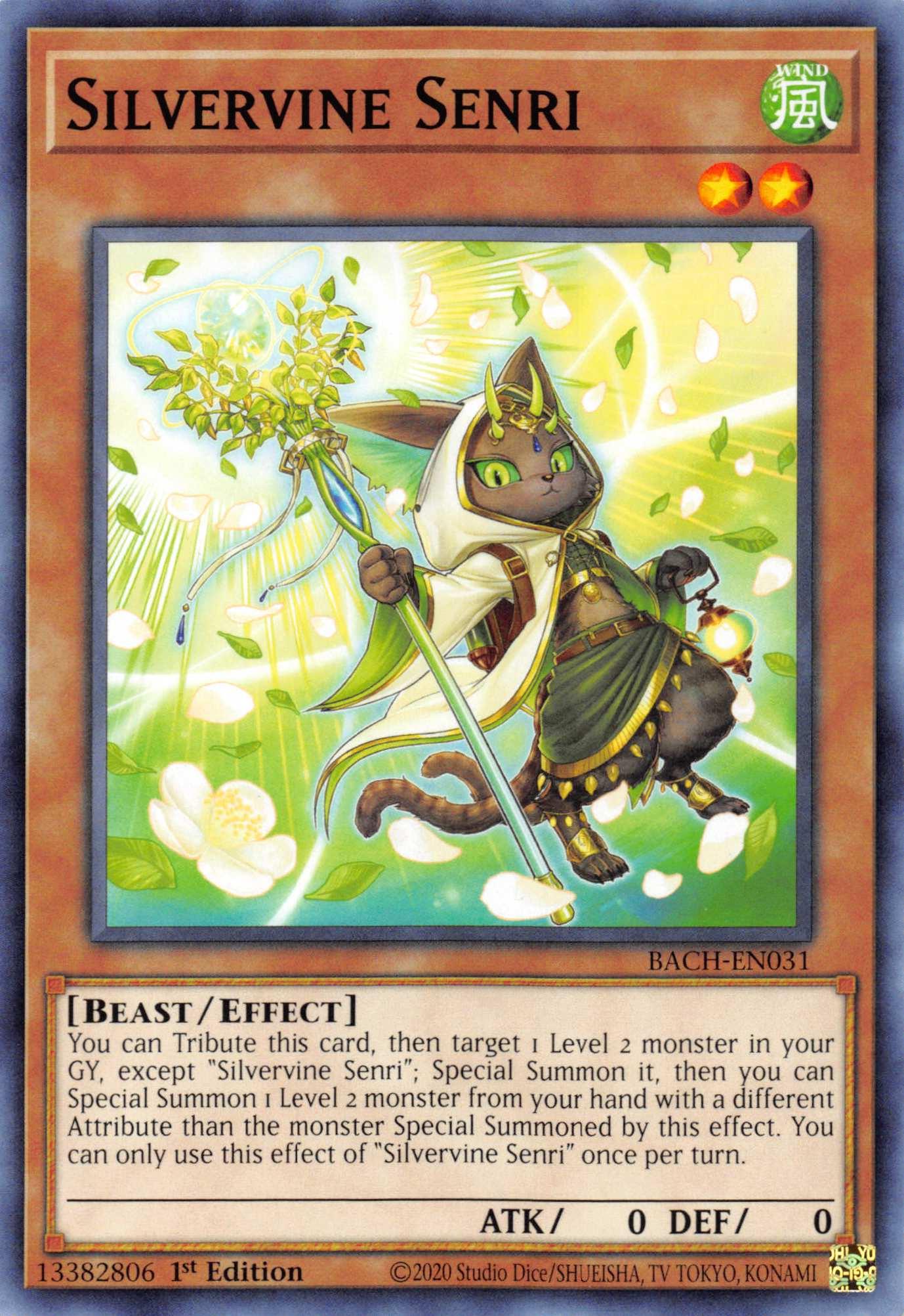 Silvervine Senri [BACH-EN031] Common - Josh's Cards