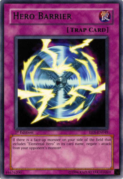 Hero Barrier [EEN-EN049] Rare - Josh's Cards