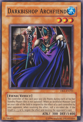 Darkbishop Archfiend [DR1-EN231] Common - Josh's Cards