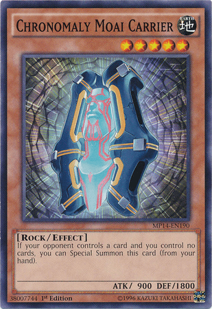 Chronomaly Moai Carrier [MP14-EN190] Common - Josh's Cards
