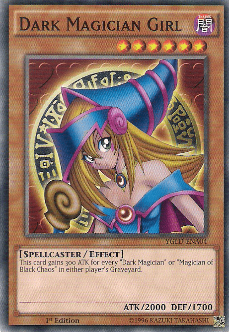 Dark Magician Girl [YGLD-ENA04] Common - Josh's Cards