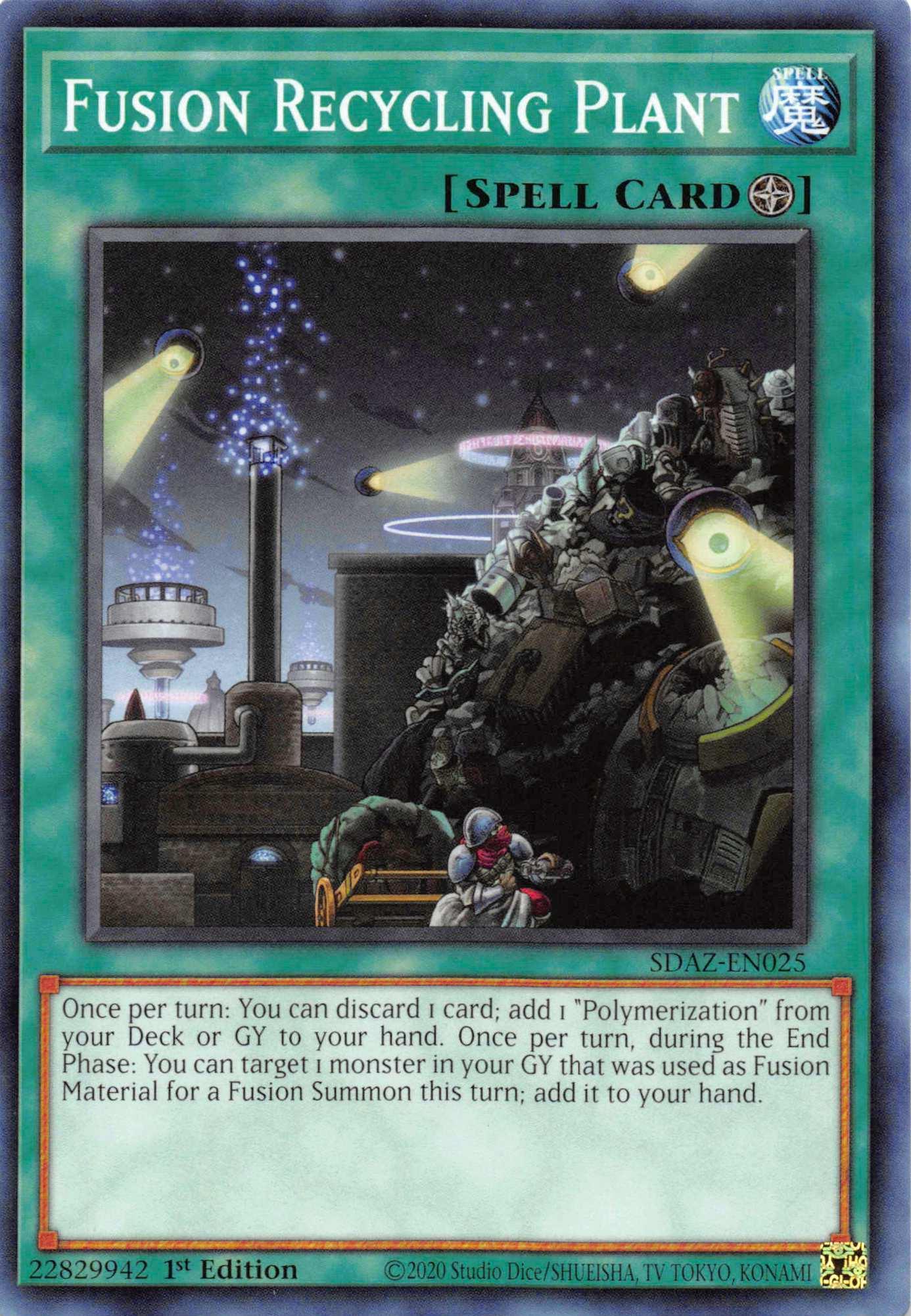 Fusion Recycling Plant [SDAZ-EN025] Common - Josh's Cards