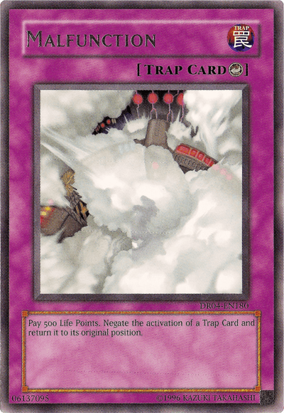 Malfunction [DR04-EN180] Rare - Josh's Cards