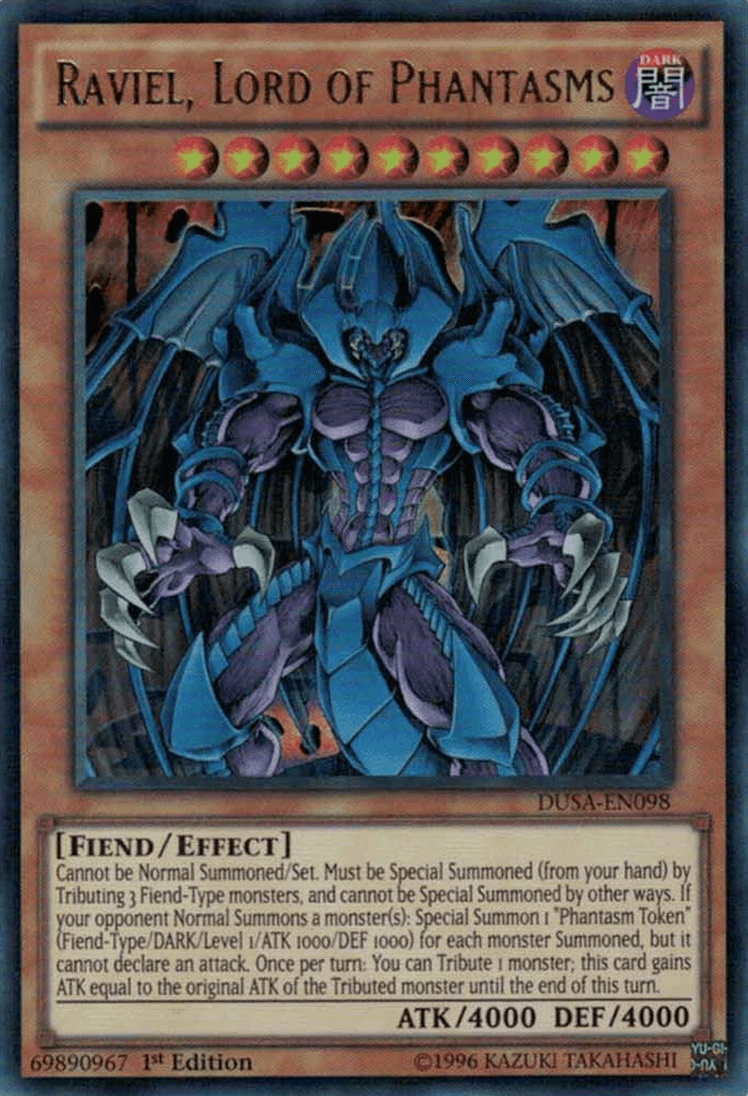 Raviel, Lord of Phantasms [DUSA-EN098] Ultra Rare - Josh's Cards