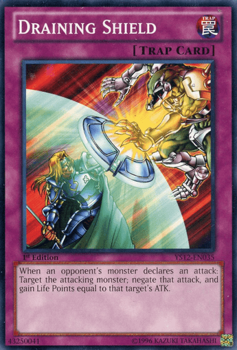 Draining Shield [YS12-EN035] Common - Josh's Cards