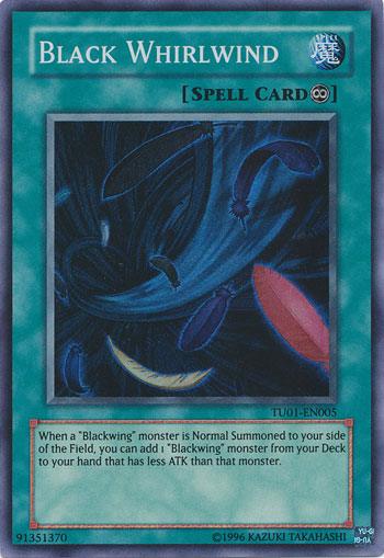 Black Whirlwind [TU01-EN005] Super Rare - Josh's Cards