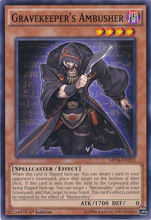 Gravekeeper's Ambusher [MP14-EN213] Common - Josh's Cards